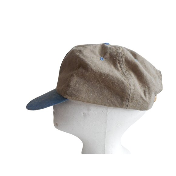 Vintage Trucker Baseball Hat Cap Snapback Adjustable Eagle Flag Peace USA Made - Picture 5 of 6